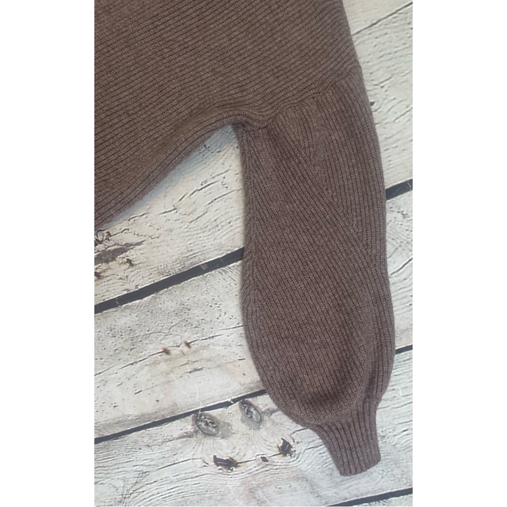 Debut Open Front Ribbed Knit Cardigan - Picture 6 of 13